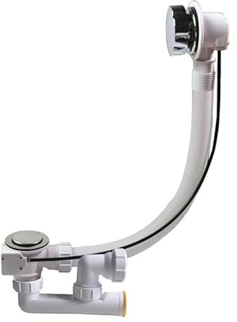 Talea Pop Up Bath Waste,Overflow Bath Filler,Complete Set Z5129C002-U