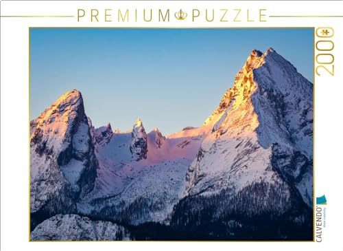 CALVENDO Puzzle Watzmann am Morgen | 2000 Teile Lege-Größe 90 x 67 cm Foto-Puzzle für glückliche Stunden