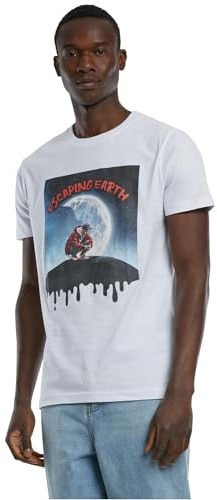 Mister Tee Escaping Earth Tee White, M