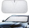 Parasol Parabrisas Delantero Coche para Volkswagen Caravelle (T6.1) Long 2019-2023,Parasol Plegable de Coche contra Rayos UV Mantiene Coche Fresco,A