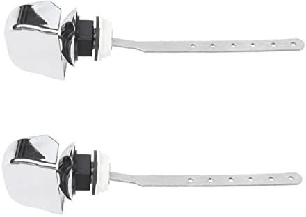 OSALADI 2pcs Toilet Side Wrench Toilet Flush Handle Paddle Flush Handle Tank Toilet Flush Lever Water Cistern Side Mount Lever for Toilet Universal Toilet Handle Handles Bay Leaver Plastic