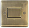 Antique Brass Fan Isolator - BAB38