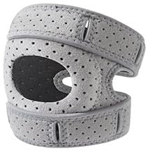 SWZEC Patella Kniebandage - Effektive Korrektur des Kniegelenks bei Bewegung(1x knee brace Gray,S)