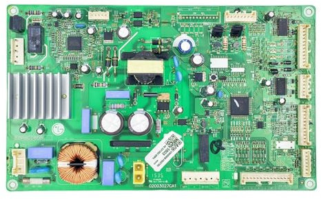 Parti di ricambio, compatibili con LG, scheda di controllo del frigorifero EBR80085803, circuito PCB EBR800858 EAX662466, parti del congelatore della scheda madre del frigorifero