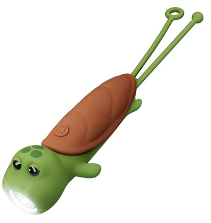 ZKLiLi lampe de poche extérieure rechargeable pour enfants, lampe de poche légère et amusante pour le camping et l'exploration en plein air, promenade de chien, cadeau d'anniversaire