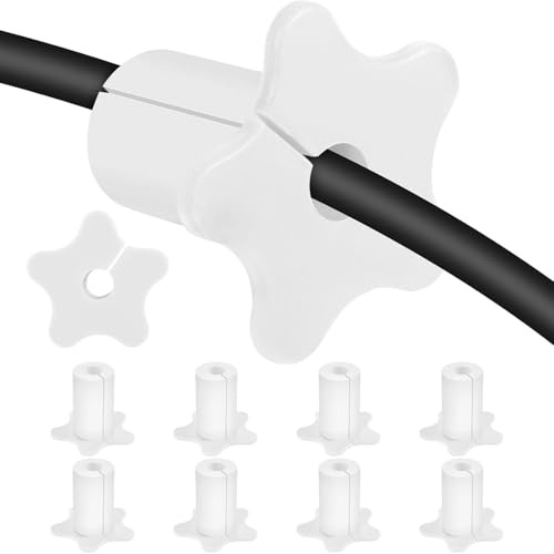 XAGMODSHN 10 Unit 16mm Diameter Silicone Wall Penetration Grommet Cable Protections Sleeves Easy Installation Hole Cover Silicone Cable Grommet