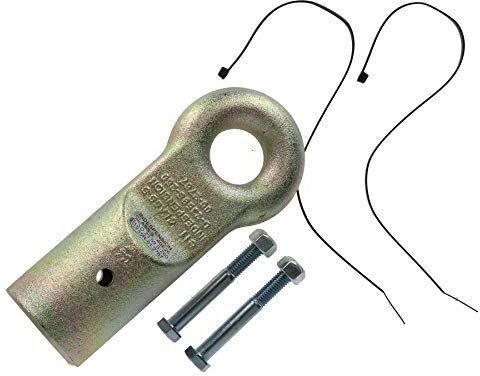 Indes 40mm Schleppe Augen Anhängerkupplung Eyelet Conversion Gebremste 2700kg