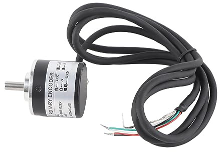 Encodeur 600 P/R 5V-24V, codeur rotatif incrémental photoélectrique à 2 phases 6mm, utilisé pour mesurer la vitesse de rotation, l'angle et l'accélération de l'objet
