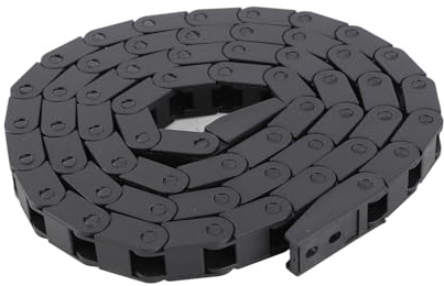 Black Bridge Nylon-Schleppkette 7 x 7 mm für 3D-Drucker-CNC-Werkzeugmaschinen, Steinmaschinen, Glasmaschinen