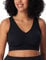 Schiesser Damen nahtloses Bustier mit herausnehmbaren Pads - Invisible Soft, schwarz_170364, 42