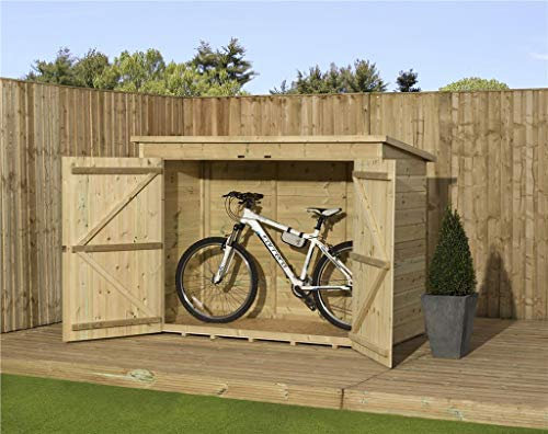 Empire Bike Store 7X3 SHIPLAP PENT PRESSURE TREATED TONGUE & GROOVE