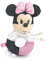 Clementoni - 17338 - Disney Baby Minnie Morbido Anello Sonaglino - Gioco Neonato, 100% Lavabile, Bambino 0-18 Mesi