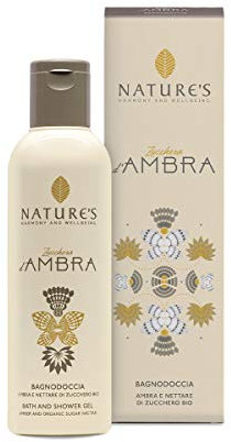 Nature's Zucchero D'Ambra Bagnodoccia Ambra E Zucchero Bio 200 ml