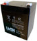 Batería AGM 12V 5Ah C-20 Sin Mantenimiento - Equipos Seguridad/Médicos/SAI/Comunicación/Emergencia | LIVEN LV5-12