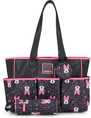 Disney Minnie Mouse Wickeltasche, Minnie - Toss Print, Tote