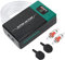 LNIDEAS Aquarium Luftpumpe, Aufladbar Sauerstoffpumpe mit Doppel Auslass für Aquarium Und Outdoor Angeln, 2L / min*2 Durchfluss,Ultra-Leise