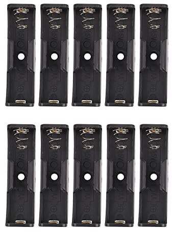 Battery Holder / AA Connector / 1.5 V / PP3 Closed or Open with Switch, AA Battery Holder x 1 PCB Mount Mount: 10