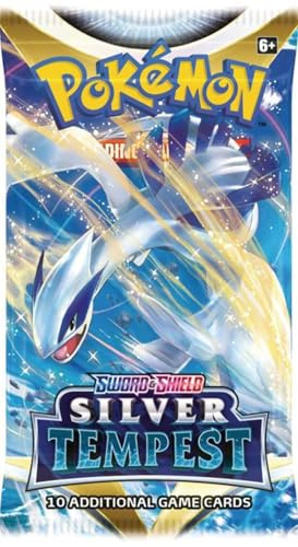 Pokémon POK85091 Booster-Pack (1 Pack), Silberfarben