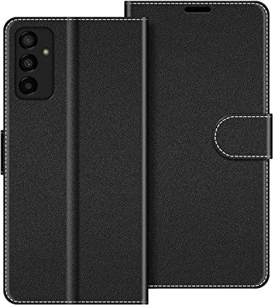 COODIO Custodia in Pelle per Samsung Galaxy A23 5G, Cover a Libro Magnetica Portafoglio per Samsung Galaxy A23 M23 M13 5G 4G, Nero