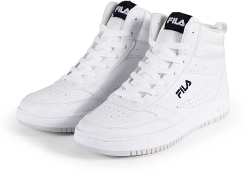 FILA Damen REGA mid wmn Sneaker, White, 38 EU Weit