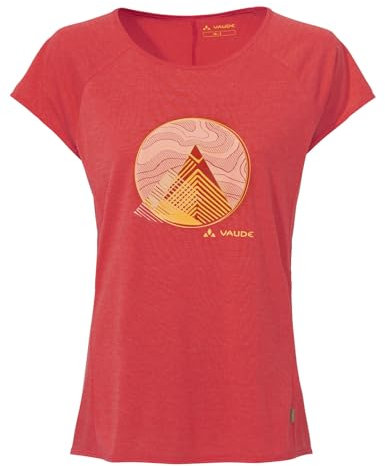 VAUDE Damen Women's Tekoa Ii T-Shirt, Flame Uni, 38 EU