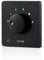Wall Mount Plate Volume Control Knob, 50W Speaker Volume Controller, with Rotary Knob, for HiFi Home Audio Speakers (Black)