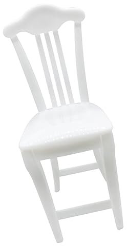 Lurrose Miniatur-Stuhl Kunststoff Für -Dekoration Langlebig Und Vielseitig Einsetzbar Für -projekte Und Mini-lebensszenen Wohnzimmerfreundlicher Mini-möbelaccessoire