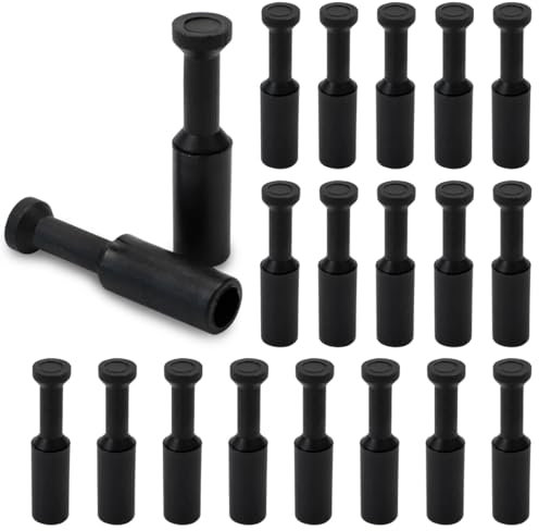 Bwintech 20 Stück 4mm Schlauch AD Push to Connect Pneumatik PBT Harz Stecker Fitting (PP4)