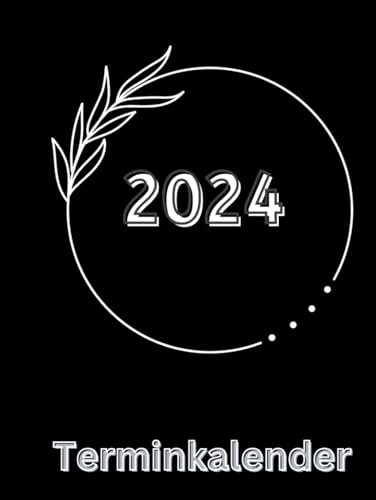 Terminplaner 2024 von PoLLy – Wochenplaner , Kalender 2024 – Tagebuch, 30 Minuten-Intervalle – Terminkalender, Planer 2024 – bis zu 3 Namen - Montag bis Sonnatg auf Deutsch