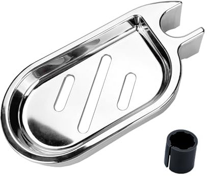 Porte-Savon pour Barre de Douche - Étagère de Salle de Bain - Accessoire de Douche