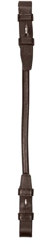 Imperial Riding Halteriemen IRHCore, Leder-Sattelriemen mit Schnalle, Braun, 1SIZE