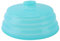 Tapa de Silicona Ajustable para Microondas de 20 a 26 Cm, Protector contra Salpicaduras, Apta para Microondas, Fácil de Usar, Material Confiable para Cocina (lago verde)