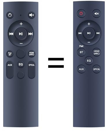 GOUYESHO Nue Ersatzfernbedienung für Philips SoundBar Audio Speaker System TAB5105/12 TAB5305/12 TAB5105/10 TAB5105 TAB5305 TAB5305/37