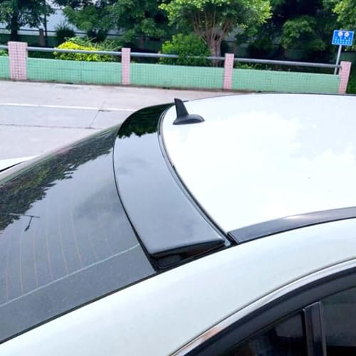 GXYNBY Heckscheiben-Dachspoiler ABS-Kunststoff-Tuning-BodyKit-Zubehör für Mercedes Benz C-Klasse W204 Spoiler C250 C300 Limousine 2008-2014