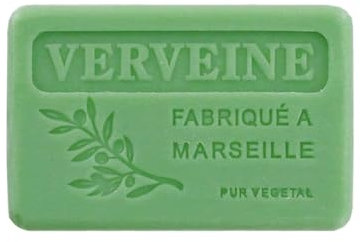 Savons de Provence Fabriqué à Marseille - Multi senteurs - enrichi beurre de karité BIO (Verveine)