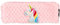 sarcia.eu Plüsch-Federtasche für Mädchen, mit Reißverschluss 23x8x5cm (Einhorn)