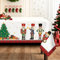 Arquiel Tischdecke Weihnachten, Nussknacker Rot Weihnachtsbaum Tischtuch Abwaschbar Rechteckige Pflegeleicht Tischdeck FüR Küche Parteien Dekoration Hochzeit Festival(140 x 180cm)