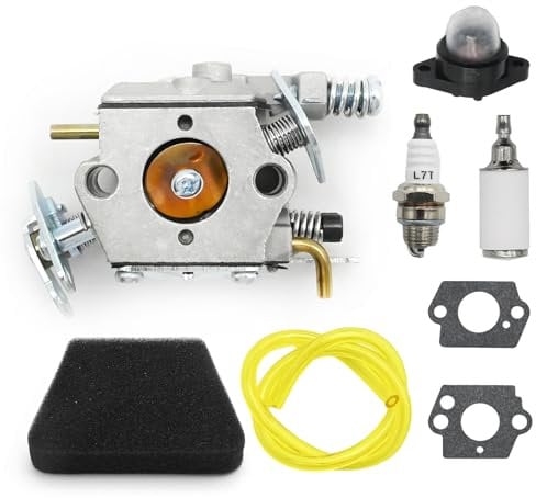 Ollanoos 5300718–21 Carburettor Kits, Replacement for McCulloch 333 335 338 435 436 438 440 441 442 444 Chainsaw Carburetor, Replacement for 33-29