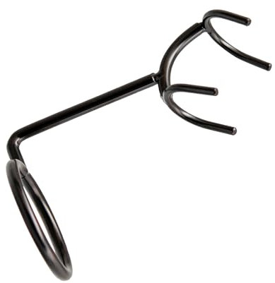 MYSUNBAR Rasiermesser, Bürstenständer, Schwere Chrom Rasierständer, Rasierpinselständer - Halter Edelstahl Rasierpinsel Ständer für Sicherheit Rasierer Aufbewahrung