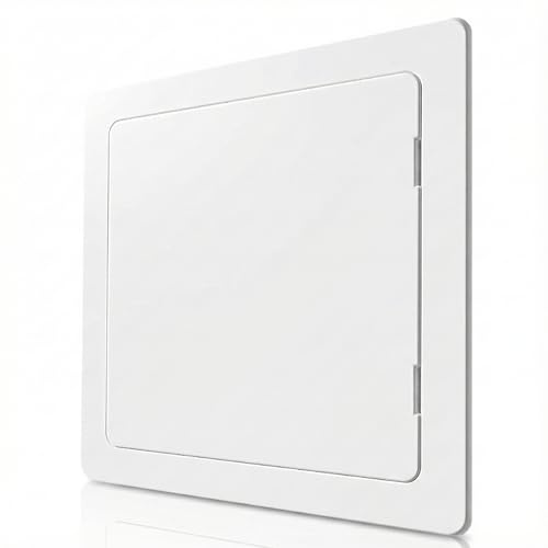 Proxinova Sportello Ispezione 550x550 mm, Sportello per Muro Cartongesso, Verniciabile e UV Resistente, Sportello in ABS per Manutenzione Contatore Acqua, Gas, Contatore Elettrico, Facile Fissaggio