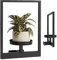 Hintyne Porte-Plante avec Cadre Photo Porte-Plante Mural pour Cadre Photo Porte-Plante Mural Cadres pour Plantes vivantes décoration Murale Support en métal pour Couple Maman Grand-mère Femmes