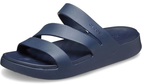 Crocs Getaway-Riemchensandalen für Damen, Marineblau, 37-38 EU