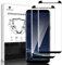 Schutzfolie für Panzerglas für Samsung Galaxy S8, 2 Stück Panzer Schutz Folie 9H Härte Anti-Kratzen, 3D-Volle Bedeckung Keine Blasen Panzerfolie, HD Ultra Klar Display Schutzglas für Samsung S8