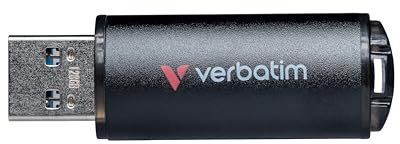 Verbatim V200 Metal USB Stick Drive 128 GB - USB 3.2 Gen 1 mit bis zu 200 MB/s Lesen und 80 MB/s Schreiben, Robustes Aluminiumgehäuse, langlebig, kompakter Speicherstick für PC, Computer, Laptops