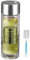 Borraccia con filtro – Bottiglia di con filtro da tè integrato, 400 ml, resistente al calore, con coperchio magnetico, doppio strato, per sport, ufficio, auto, picnic, casa, scuola