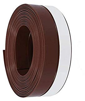 Bande d'étanchéité 1,38 po Largeur Joint Silicone Ruban de Mousse Fenêtre Porte Anticollision Isolation autoadhésif 16,4