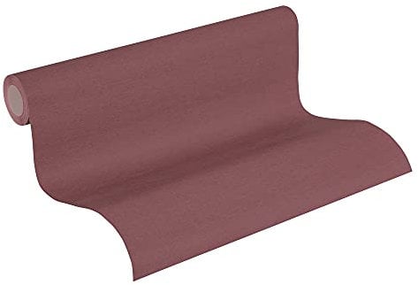 A.S. Création Vliestapete - Uni Tapete 371786 in Lila - einfarbige Wandtapete für verschiedene Räume 10,05 m x 0,53 m
