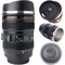 Tmango Camera Lens Coffee Mug With Retractable Lid, Camera Mug, Photographer Gifts, Cool Photography Gifts for Men and Women
