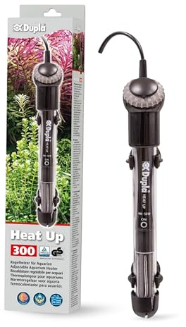 Dupla Heat Up Chauffage d'aquarium 300 W 300 W pour Aquariums jusqu'à 350 l Efficacité énergétique et fiable Convient pour Les Aquariums d'eau Douce et d'eau de mer
