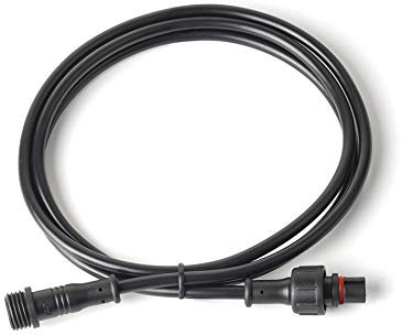 BTF-LIGHTING 5PCS 3.28ft 1meter 3 Pin 22AWG IP65 Waterproof Extension Cable Wire with Male and Female Connectors at Both Ends for WS2811 WS2812B SK6812 etc LED Strip 15mm nut Small Size